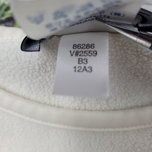 Lands End Ivory Fleece Long Sleeve Top size XL (18-20) - Picture 14 of 14